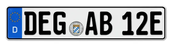 E-Kennzeichen DEGgendorf online bestellen