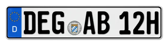 H-Kennzeichen DEG online bestellen
