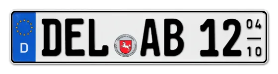 Saisonkennzeichen DEL für DELmenhorst online bestellen
