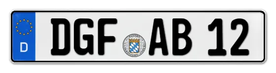 Kennzeichen DinGolFing bestellen Kennzeichen DinGolFing bestellen