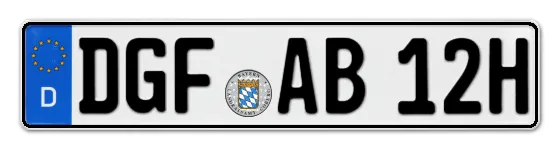 H-Kennzeichen DGF als Wunschkennzeichen online bestellen