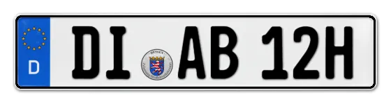 H-Kennzeichen DI online bestellen