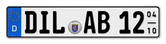 Saisonkennzeichen DILlenburg Saisonkennzeichen DIL für DILlenburg online bestellen
