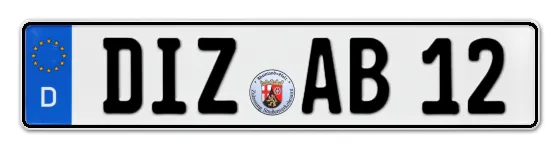 Autokennzeichen DIeZ