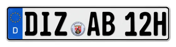 H-Kennzeichen DIZ online bestellen