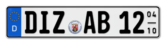 Saisonkennzeichen DIZ für DIeZ online bestellen