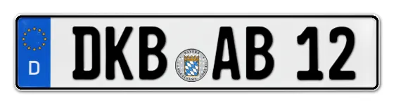 Autokennzeichen DinKelsBühl