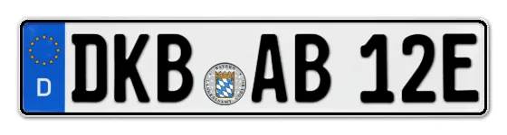 E-Kennzeichen DinKelsBühl online bestellen