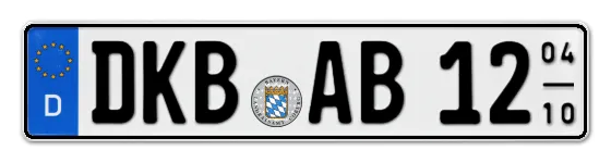 Saisonkennzeichen DKB für DinKelsBühl online bestellen