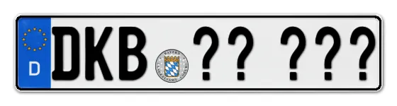 Wunschkennzeichen Dinkelsbühl reservieren