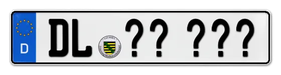 Wunschkennzeichen Döbeln reservieren