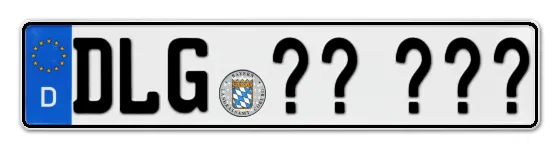 Wunschkennzeichen Dillingen reservieren