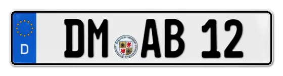 Autokennzeichen DemMin