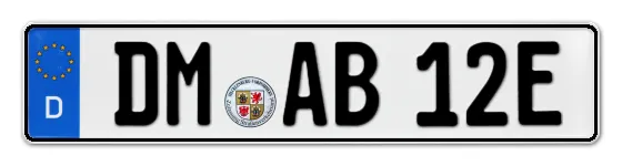 E-Kennzeichen DemMin online bestellen