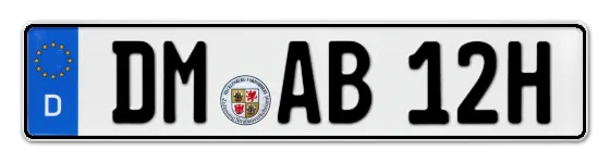 H-Kennzeichen DM online bestellen
