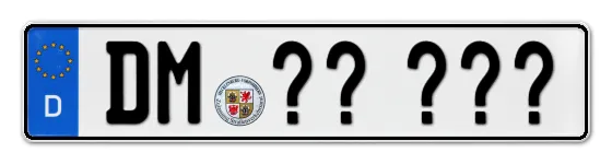 Wunschkennzeichen Demmin reservieren