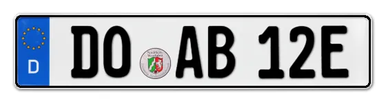 E-Kennzeichen DOrtmund online bestellen