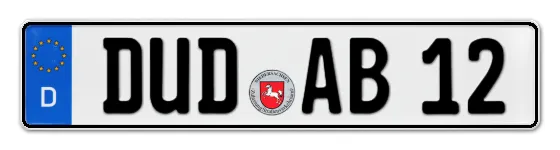 Autokennzeichen DUDerstadt