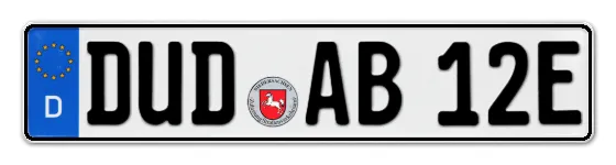 E-Kennzeichen DUDerstadt online bestellen