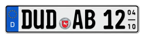Saisonkennzeichen DUD für DUDerstadt online bestellen