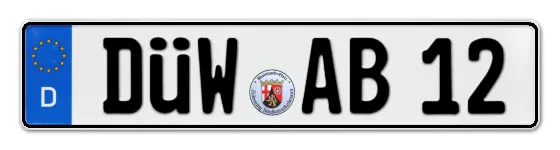 Autokennzeichen DÜrkheim an der Weinstraße