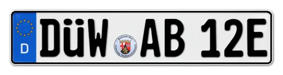 E-Kennzeichen DÜrkheim an der Weinstraße online bestellen