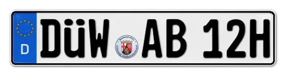 H-Kennzeichen DÜW online bestellen