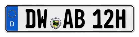 H-Kennzeichen DW online bestellen