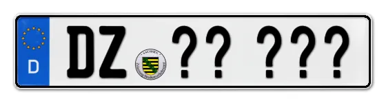 Wunschkennzeichen Delitzsch reservieren