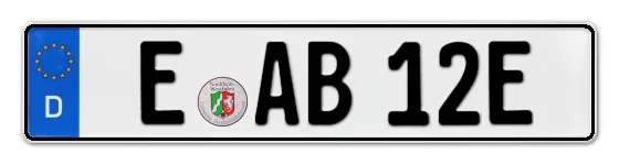 E-Kennzeichen Essen online bestellen