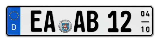 Saisonkennzeichen EA für EisenAch online bestellen