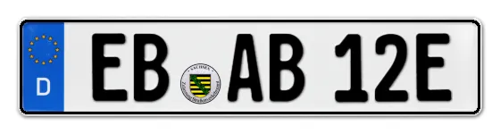 E-Kennzeichen EilenBurg online bestellen