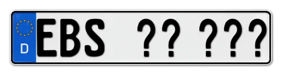 WunschKennzeichen Ebermannstadt Wunschkennzeichen Ebermannstadt reservieren