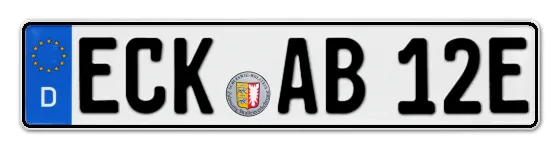 E-Kennzeichen ECKernförde online bestellen