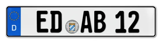Autokennzeichen ErDing