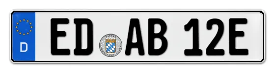 E-Kennzeichen ErDing online bestellen