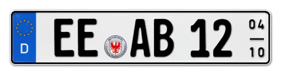 Saisonkennzeichen EE für Elbe, Elster online bestellen