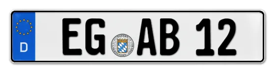 Autokennzeichen EGgenfelden
