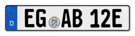 E-Kennzeichen EGgenfelden online bestellen