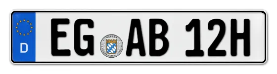 H-Kennzeichen EG online bestellen