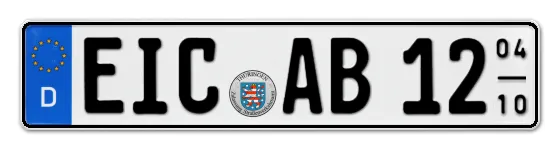 Saisonkennzeichen EIC für EIChsfeld online bestellen