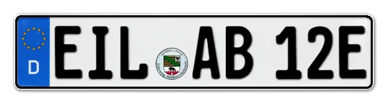 E-Kennzeichen EIsLeben online bestellen