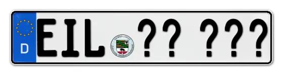 Wunschkennzeichen Eisleben reservieren