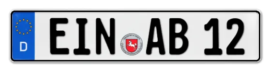 Autokennzeichen EINbeck