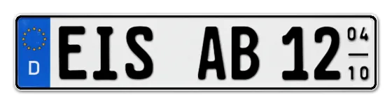 Saisonkennzeichen EISenberg Saisonkennzeichen EIS für EISenberg online bestellen