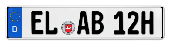 H-Kennzeichen EL online bestellen