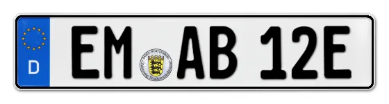 E-Kennzeichen EMmendingen online bestellen