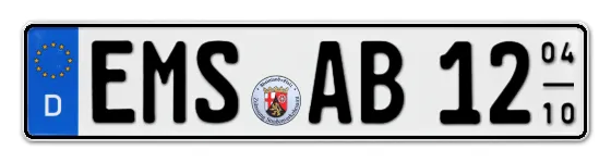 Saisonkennzeichen EMS für EMS online bestellen