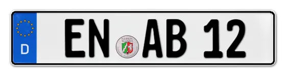 Kennzeichen ENnepe bestellen