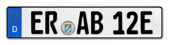 E-Kennzeichen ERlangen online bestellen